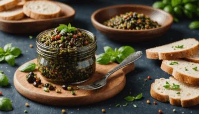 recette de tapenade verte