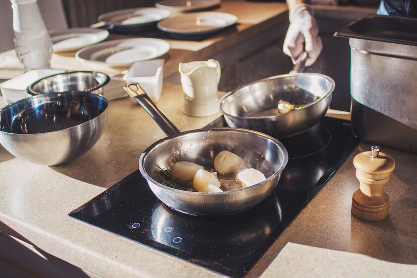 Poêle & sauteuse compatible induction